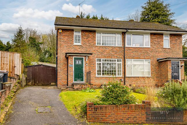 Thumbnail Semi-detached house for sale in Barn Crescent, Purley