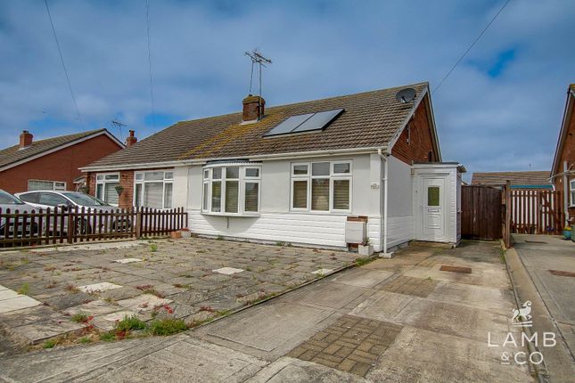 Thumbnail Semi-detached bungalow for sale in Chaucer Close, Jaywick, Clacton-On-Sea