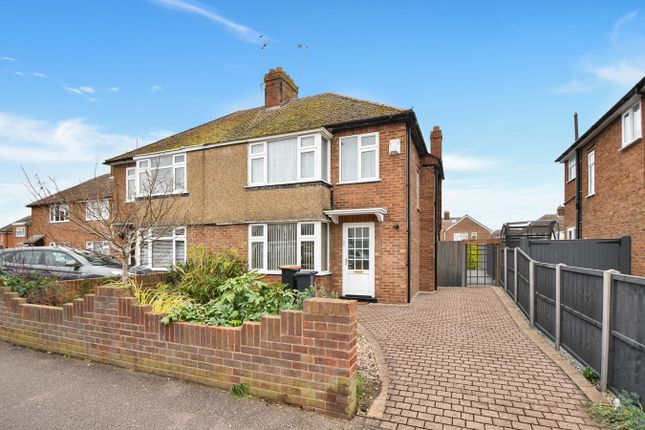 Thumbnail Semi-detached house for sale in Ditmas Avenue, Kempston, Bedford