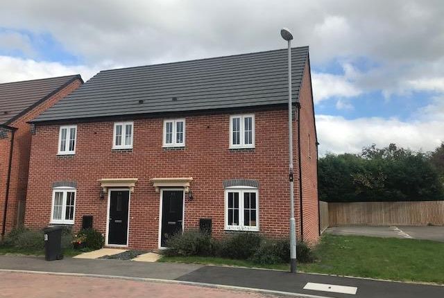 Thumbnail Semi-detached house to rent in Cardinal Drive, Burbage, Hinckley
