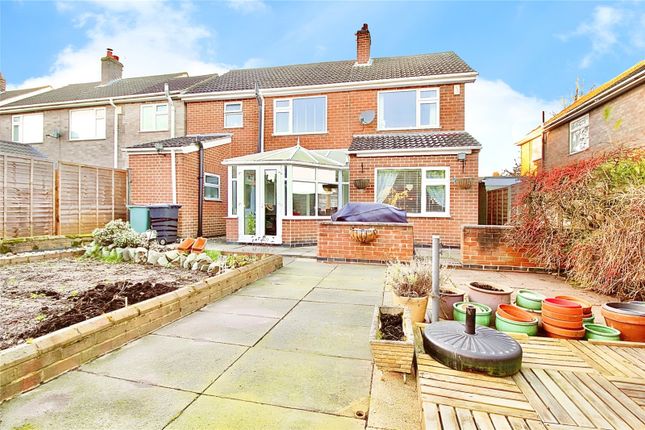 Thumbnail Detached house for sale in Torrington Avenue, Whitwick, Coalville, Leicestershire