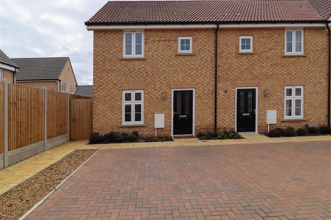 Thumbnail End terrace house to rent in Medlar Close, Ely