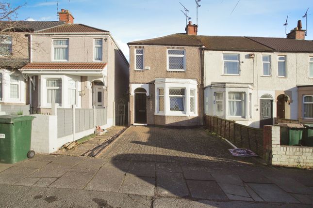 Thumbnail End terrace house for sale in Telfer Road, Radford, Coventry