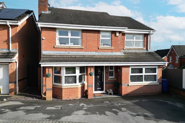 Thumbnail Detached house for sale in Burnwood Grove, Kidsgrove, Stoke-On-Trent