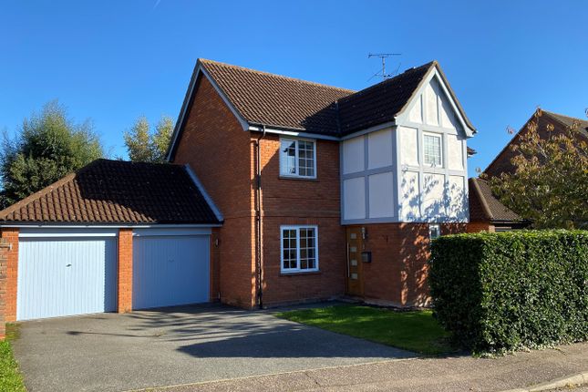 Thumbnail Detached house for sale in Howard Drive, Chelmer Village, Chelmsford