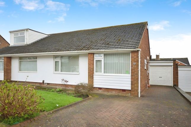 Semi-detached bungalow for sale in Bracknell Gardens, Chapel House, Newcastle Upon Tyne