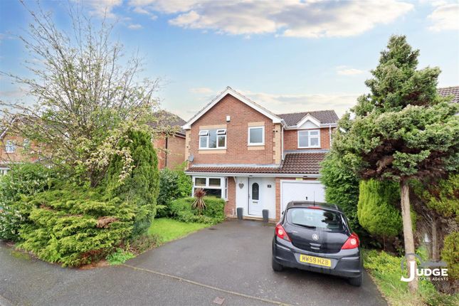 Thumbnail Detached house for sale in Normandy Close, Glenfield, Leicester