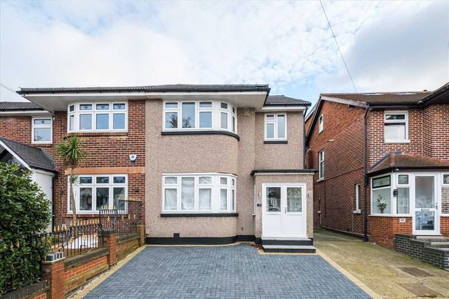 Thumbnail Semi-detached house for sale in Herent Drive, Clayhall, Ilford
