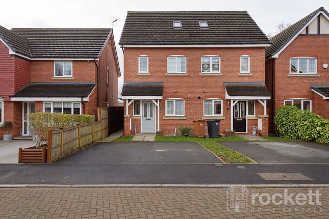 Semi-detached house to rent in Lochleven Road, Wistaston, Crewe, Cheshire