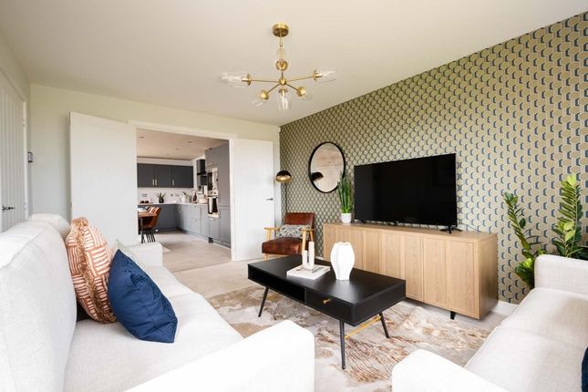 Open Up The Doors To Create A Big Entertainment Space