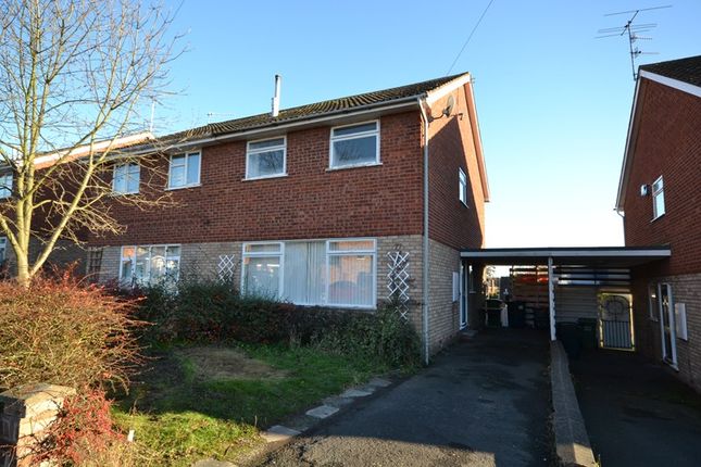 Thumbnail Semi-detached house to rent in Meadow Rise, Bewdley, Worcestershire