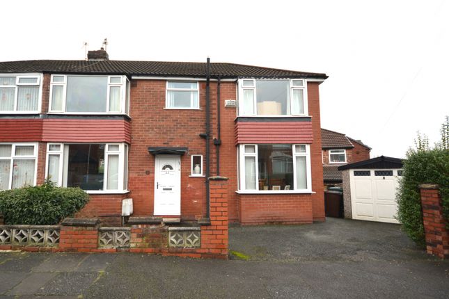 Thumbnail Semi-detached house for sale in Downham Crescent, Prestwich, Manchester