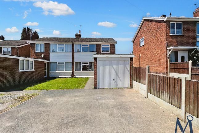 Thumbnail Semi-detached house for sale in Fairfield Road, Hugglescote, Coalville