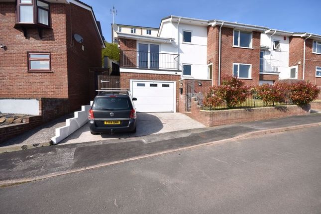 Thumbnail Semi-detached house to rent in Upper Longlands, Dawlish