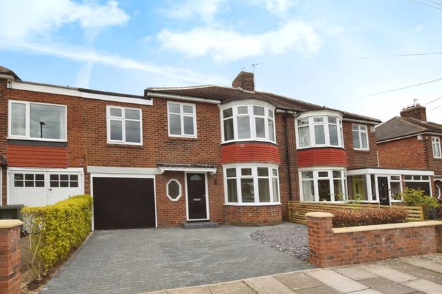 Semi-detached house for sale in Cranbrook Avenue, Gosforth, Newcastle Upon Tyne