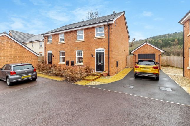 Semi-detached house for sale in Ternata Drive, Monmouth, Monmouthshire