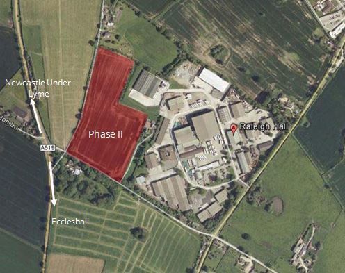 Land for sale in Phase II Raleigh Hall Industrial Estate, Raleigh Hall, Stafford, West Midlands