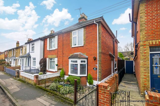 Thumbnail Semi-detached house for sale in Drill Hall Road, Chertsey