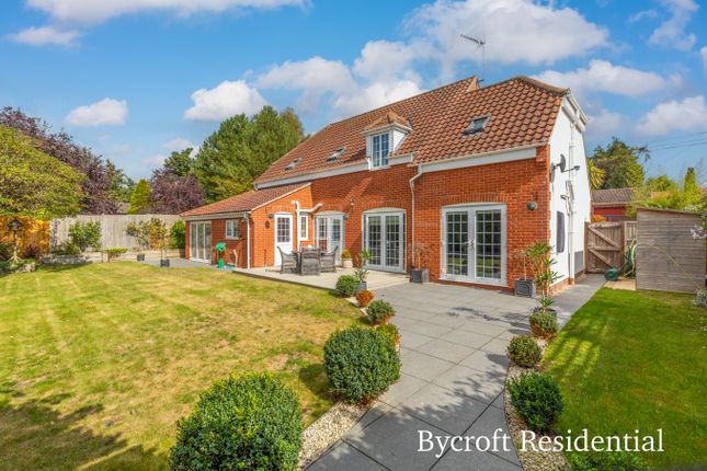 Detached house for sale in New Road, Fritton, Great Yarmouth