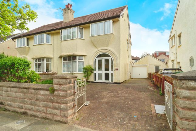 Semi-detached house for sale in Dovedale Road, Hoylake, Wirral