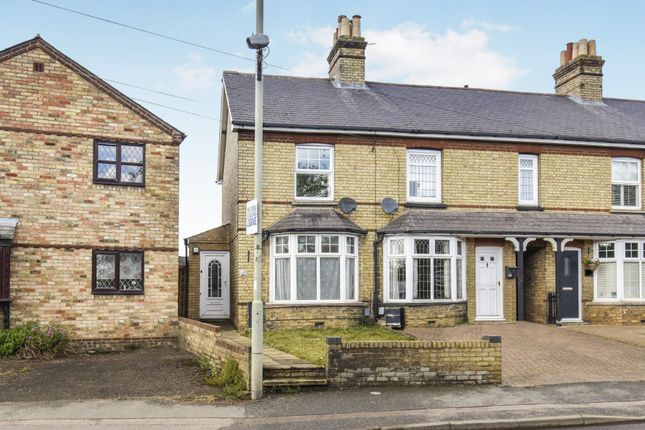 Thumbnail End terrace house for sale in Bedford Road, Sandy