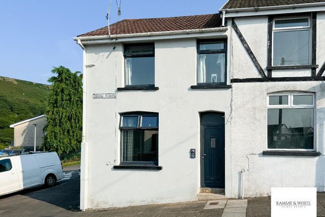 Thumbnail End terrace house for sale in Bedw Road, Bedlinog, Treharris