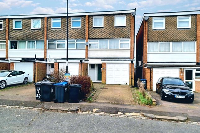 Thumbnail End terrace house to rent in Knighton Close, South Croydon