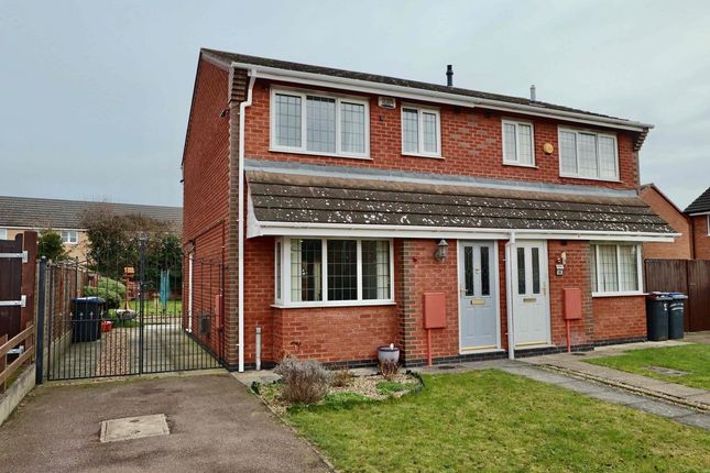 Thumbnail Semi-detached house for sale in Florian Way, Hinckley