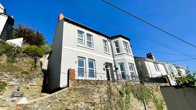 Detached house for sale in Eastcliffe House, Barbican Hill, East Looe, Cornwall