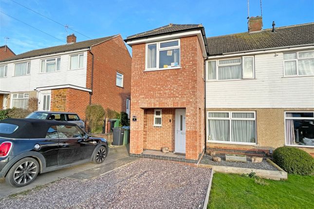 Thumbnail Semi-detached house for sale in Sherrard Road, Market Harborough, Leicestershire