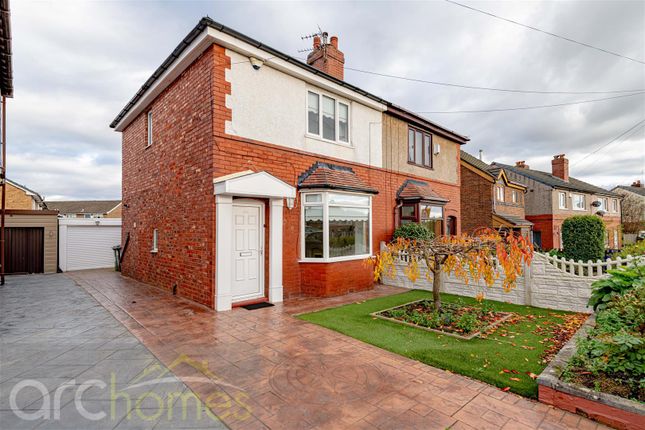 Semi-detached house for sale in Wigan Road, Leigh