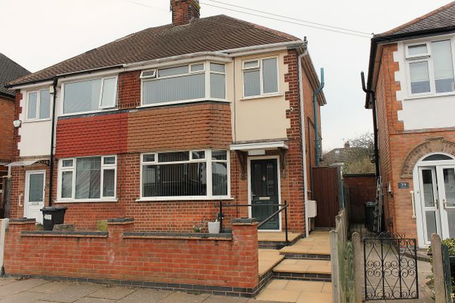 Thumbnail Semi-detached house for sale in Cranfield Road, Aylestone, Leicester