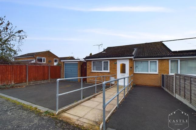 Thumbnail Semi-detached bungalow for sale in Galloway Close, Barwell, Leicester