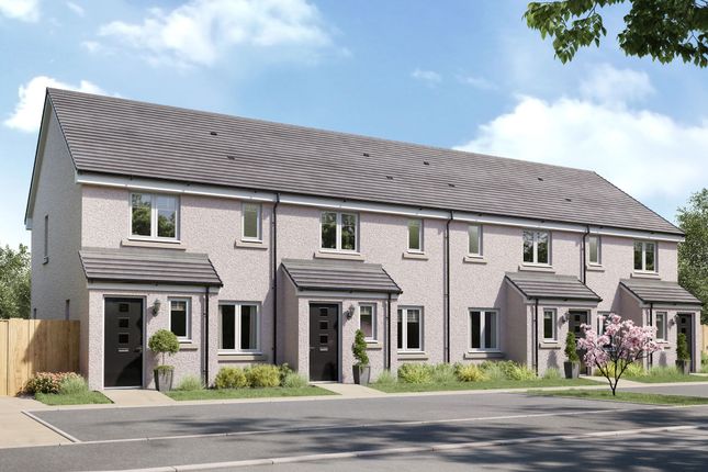 Thumbnail End terrace house for sale in "The Newmore" at Grosset Place, Glenrothes