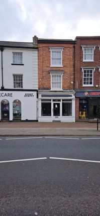 Retail premises to let in High Street, Bromsgrove
