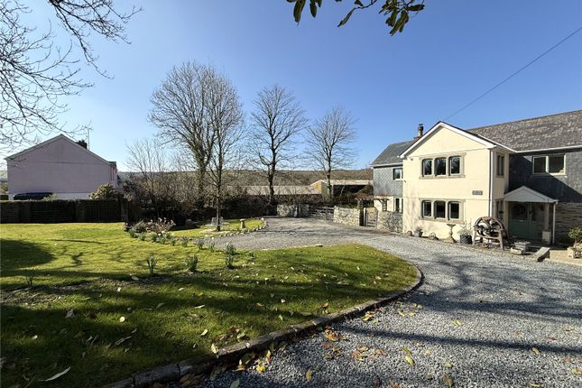 Thumbnail Semi-detached house for sale in Newhall Green, Delabole, Cornwall