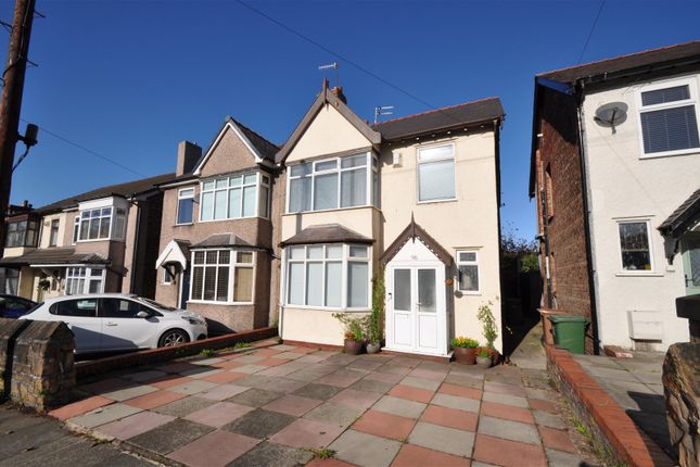 Thumbnail Semi-detached house for sale in Mount Pleasant Road, Wallasey