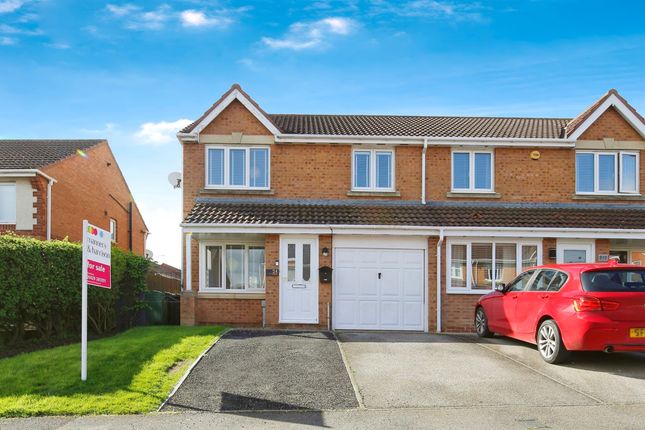 Semi-detached house for sale in Goldfinch Road, Hartlepool