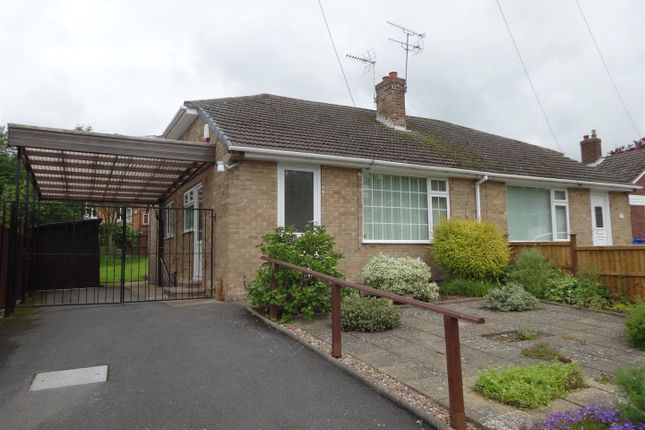 Thumbnail Semi-detached bungalow to rent in Rydal Close, Allestree, Derby