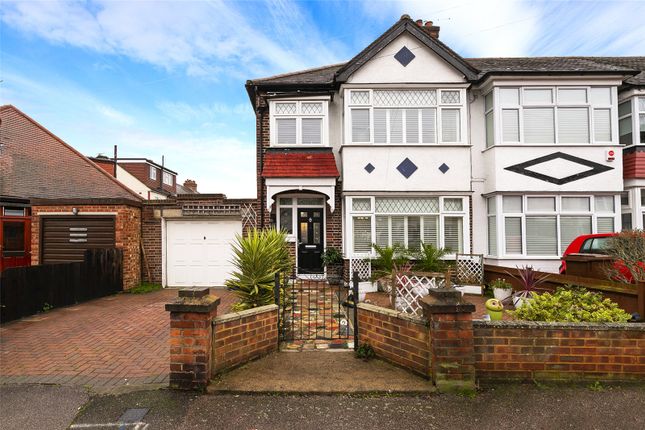 Thumbnail End terrace house for sale in Coningsby Gardens, Chingford, London