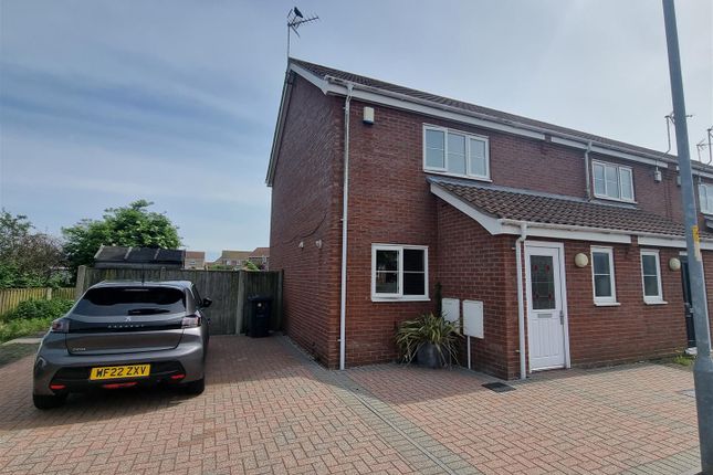Thumbnail End terrace house for sale in Kings Drive, Bradwell, Great Yarmouth