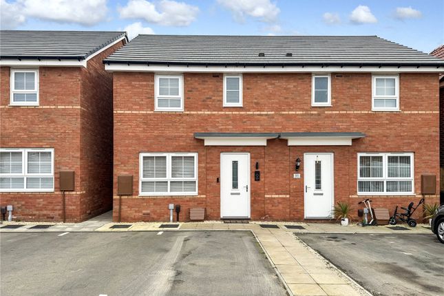 Thumbnail Semi-detached house for sale in Primrose Wray Road, Wigston
