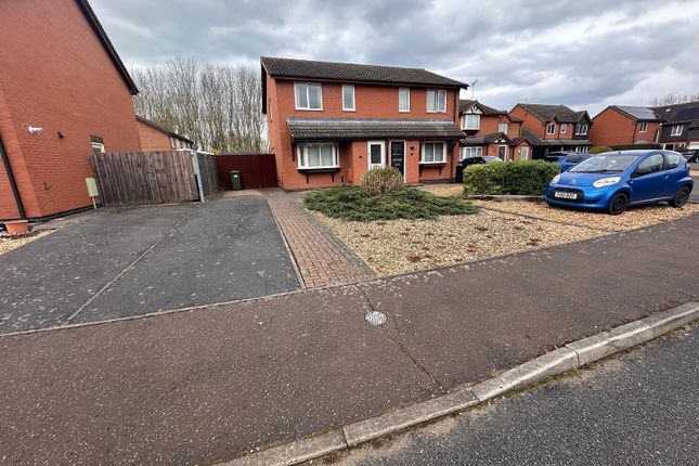 Thumbnail Semi-detached house to rent in Pooley Way, Yaxley, Peterborough, Cambridgeshire.