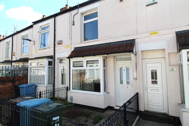 Thumbnail Terraced house for sale in Rose Avenue, Airlie Street, Hull