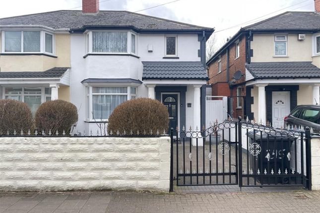 Thumbnail Semi-detached house for sale in South Road, Hockley, Birmingham