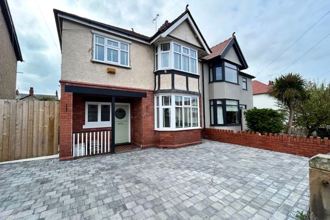 Thumbnail Semi-detached house for sale in West Road, Old Colwyn, Colwyn Bay