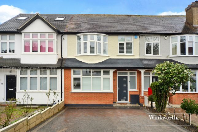 Thumbnail Terraced house for sale in Braemar Road, Worcester Park