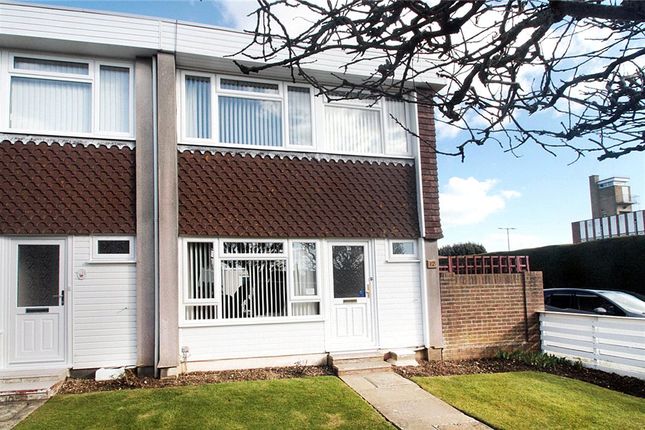 Thumbnail End terrace house to rent in Fittleworth Garden, Rustington, West Sussex