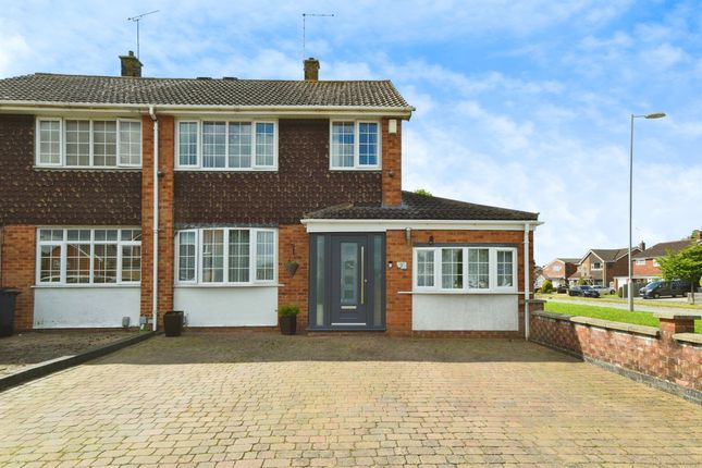 Thumbnail Semi-detached house for sale in Wrenswood, Swindon