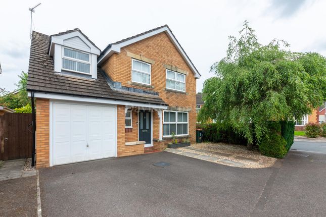 Thumbnail Detached house for sale in Cedar Wood Drive, Rogerstone, Newport.